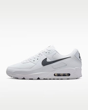 Nike Air Max 90 Men's Shoes in White/Smoke Grey