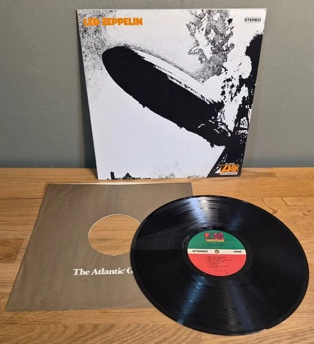 Led Zeppelin Original Inner Sleeve 1977 Monarch Pressing Atlantic Records Vinyl