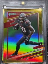 Leonard Fournette Gold 🏈 Rare REFRACTOR Sp Investment Card Panini BUCCANEERS