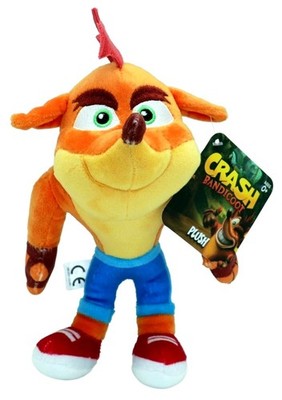 Crash Bandicoot Plüsch 15 cm | Offiziell Lizenziert Neu
