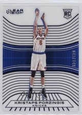 2015 Clear Vision Rookies Blue Kristaps Porzingis (White Jersey Variation) 02v3