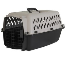 Pet Kennel Small 23" Dog Crate, Plastic Travel Pet Carrier for Pets up to 15 lb