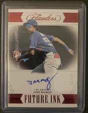 Jose Ramos Flawless Auto 3/20 2023 Panini Future Ink FI-JR Los Angeles Dodgers