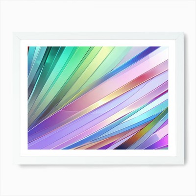 Abstract Background - Abstract Back Framed Wall Art Poster Canvas Print Picture