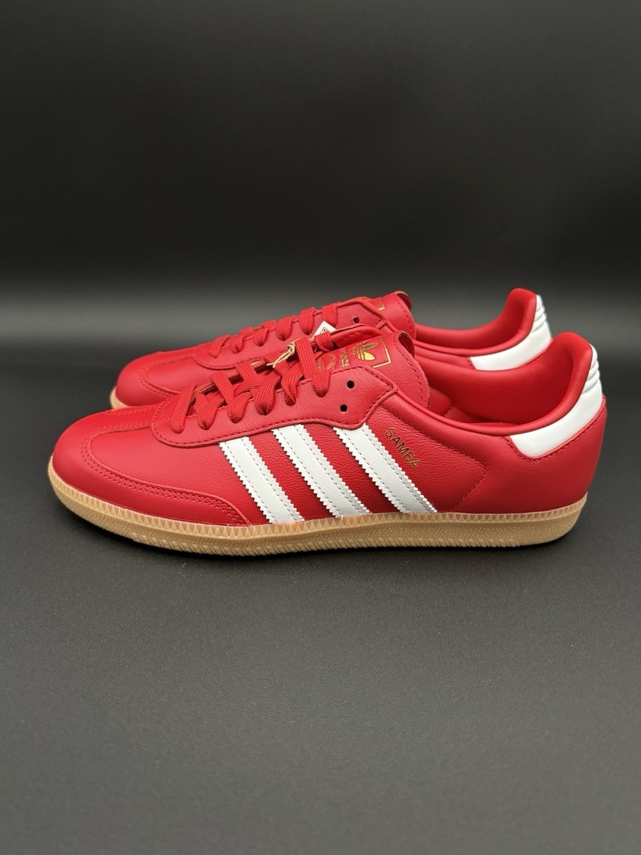 Adidas Men\'s Size 11.5 Samba OG Better Scarlet White JR0881 NEW Adidas Samba OG Better Scarlet White JR0881 Fashion Shoes | eBay main image 2