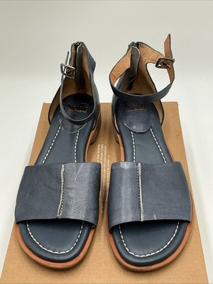 Sofft Faxyn SF0096007 Sandal Women's 10M Zante Blue Leather Ankle