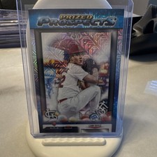 Topps 2025 Bowman Draft Prized Prospects Chrome Liam Doyle #PP-4 Cardinals