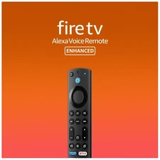 Voice-Controlled Fire TV Remote with Quick Access to Apps - Includes Batteries