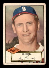 1952 Topps #51 Jim Russell   G/VG X2629288