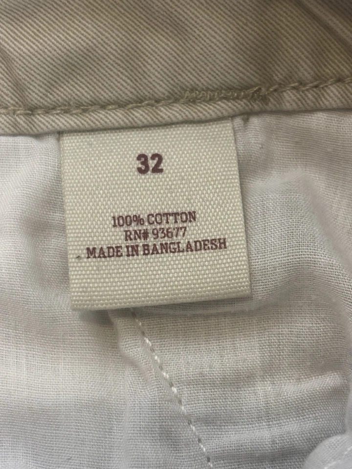 3 Pairs Arizona Jean Company Men’s Khaki Cargo Shorts Size 32 Cotton - Image 3 of 4