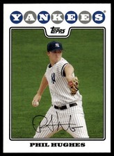 2008 Topps Phil Hughes New York Yankees #168