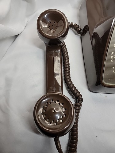 Vintage GTE automatisches elektrisches schwarzes Wählscheiben-Tischtelefon - Bild 2 von 4