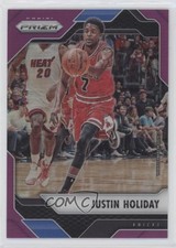 2016-17 Panini Prizm Purple Prizm 72/75 Justin Holiday #128 0c2