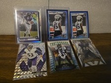 Baltimore Ravens - Mike Green Purple Shock + Blue Scope - Lot Of 6 Cards