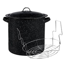 Cinsa Graniteware Canner/Rack 15.5 qt