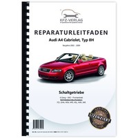 Audi A4 Cabriolet (02-09) 6 Gang Schaltgetriebe 0A2 Kupplung Werkstatthandbuch