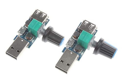 NOYITO 5V USB Fan Stepless Speed Controller Regulator with Switch Speed Module - Picture 2 of 6