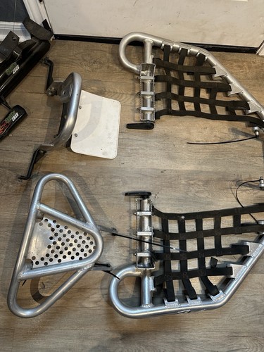 2004-2009 Yamaha Yfz450 Ac Racing Bumper Nerf Bars And Dg Racing Grab Bar