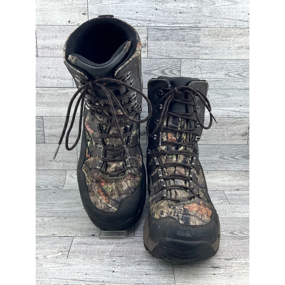 Cabelas Speed Hunter Dry-Plus Camo Hunting Boots Mens 8EE Wide Waterproof Cabelas Mens Hunt Boots 10 M Camo 400g Insulated Scent Free  main image 4
