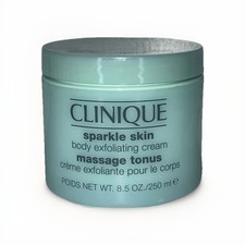 Clinique Sparkle Skin Body Exfoliating Cream 250ml Knees Elbows Heels Dry Skin