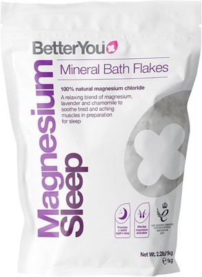 BetterYou Magnesium Schlafbadflocken mit Lavendel - 1 kg