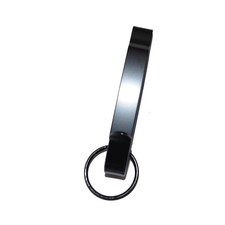 Metal Key Clip for Belt Key Holder Carabiner Keychain Ring Loop Hook Clip Black