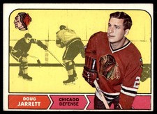 1968-69 Topps #13 DOUG JARRETT  Chicago Blackhawks  VGEX (Scratches LR)