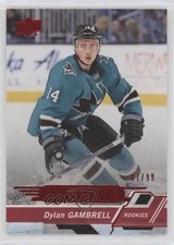 2018-19 Upper Deck Overtime Rookies Red Foil /99 Dylan Gambrell #48 1q2