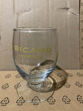 Un Verre Ballon Ricard Écriture Or Neuf 17 Cl