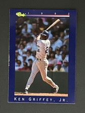 Classic Games 1992 Classic Ken Griffey Jr Mariners MLB Card #186 Base Set
