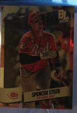 2024 Topps Big League - Uncommon Rainbow Foil Spencer Steer