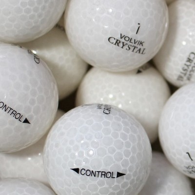 30 Volvik Crystal Control Golfbälle AAAA Lakeballs Top-Qualität gebrauchte Bälle