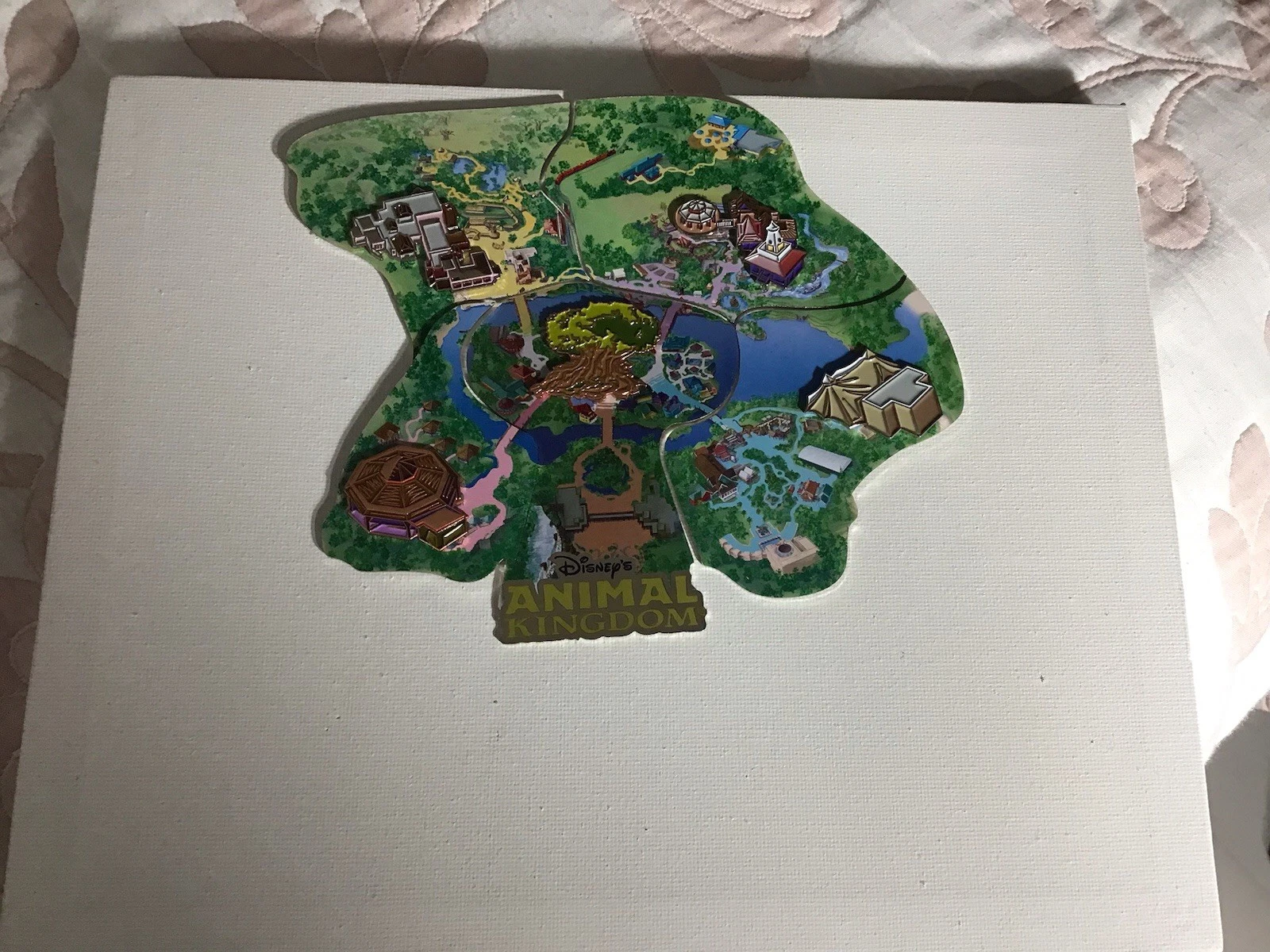 DISNEY PIN SET CAST MEMBER ATLAS ANIMAL KINGDOM PARK NEW