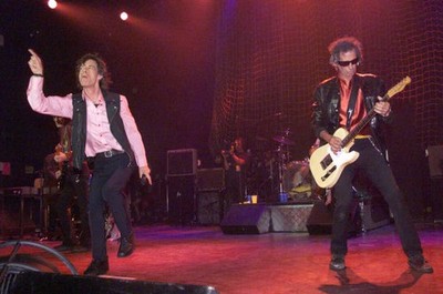 Mick Jagger Keith Richards from The Rolling Stones perform stage a- Old Photo 8