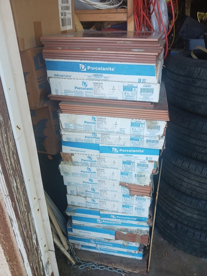  Azulejos de cerámica de porcelanita 17x17 Foto 3 de 4