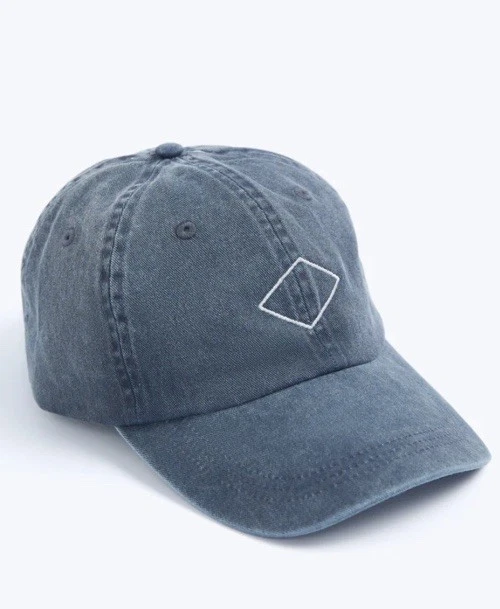Alex Crane Organic Cotton Sun Cap Denim Blue