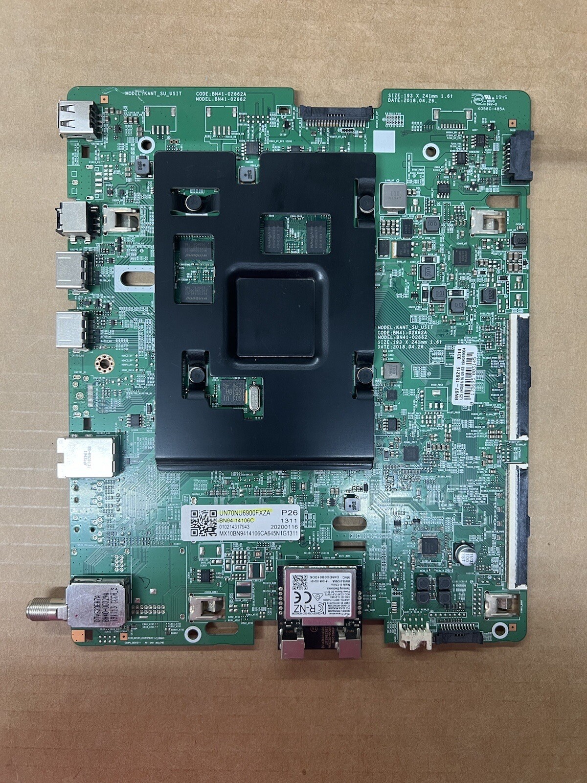 SAMSUNG UN70NU6900 MAIN BOARD BN9414106C eBay