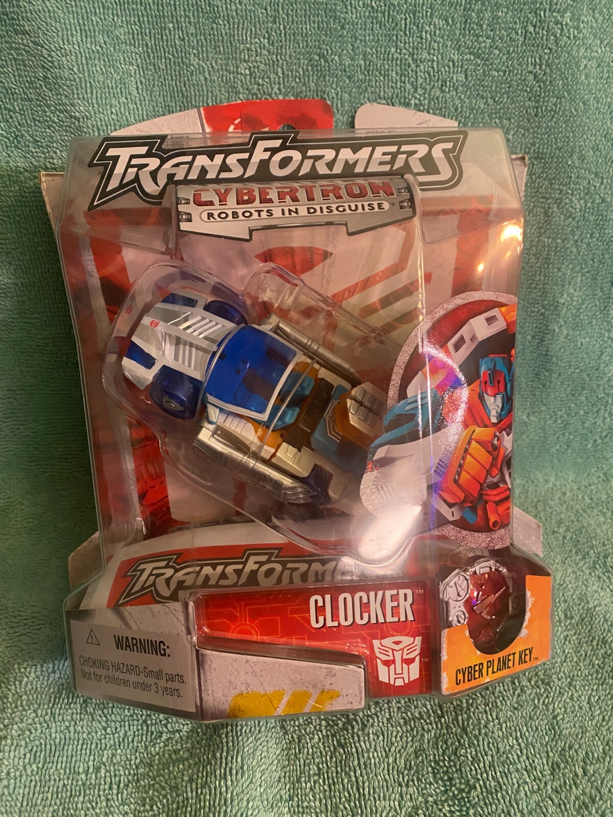 2005 Transformers CRID *CLOCKER* Action Figure NEW & SEALED *MINTY!*