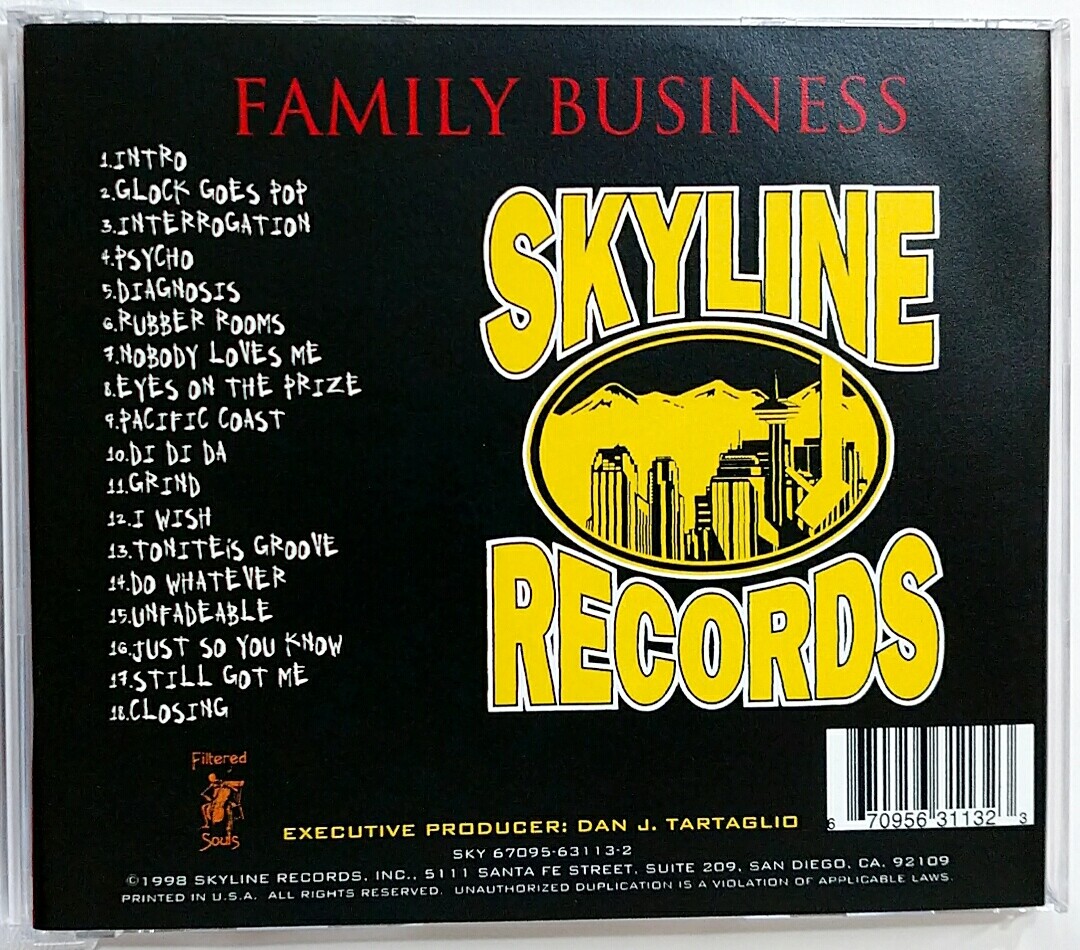 CD) Filtered Souls – Family Business , Album, 67095-63113-2, Rare