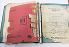 Farmall C Owner Manual with C-198 Plow Manual inside Highway lighting binder — photo 3