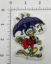 Scrooge McDuck Iron-On Embroidered Patch 735
