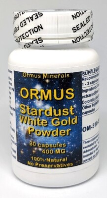 Ormus White Powder Gold Capsules 30 count