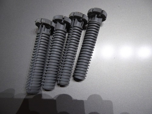 4 Stück Miele  Fuß Fuss 107,5 mm für Geschirrspüler  Mnr. 6033081