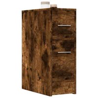Badschrank Badezimmerschrank Nischenschrank Schmal Mit Rollen Betongrau Vidaxl