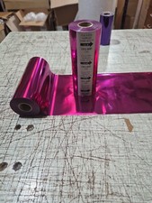 Magenta Foil(CF1-500)used for hot foil stamping or craft 160mm x 122Mtrs &nbsp;