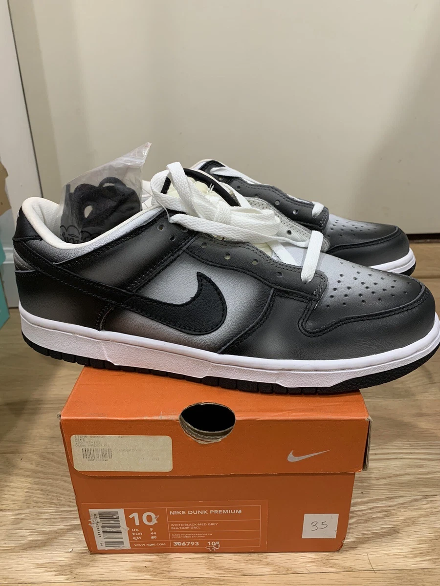 DS 2003 Nike Dunk Low Premium Eric Haze Size 10 SB 306793 101 Supreme