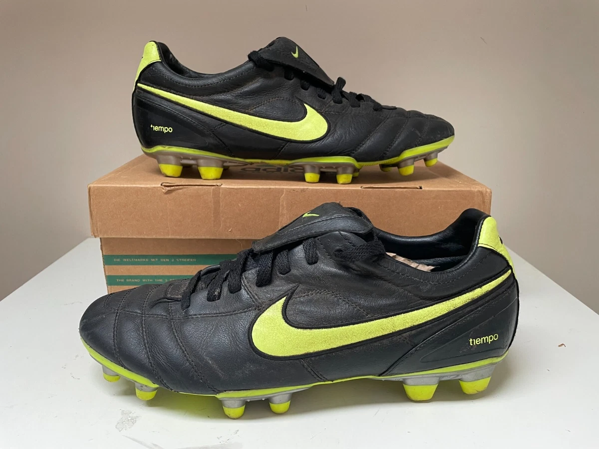 koper krant Conclusie Nike Tiempo Legend V Soccer Cleats Size US 11 / EU 45 Black | eBay