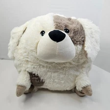Warmies Supersized Puppy Plush Cream Brown Dog Stuffed Animal Toy NO Warmer Pak