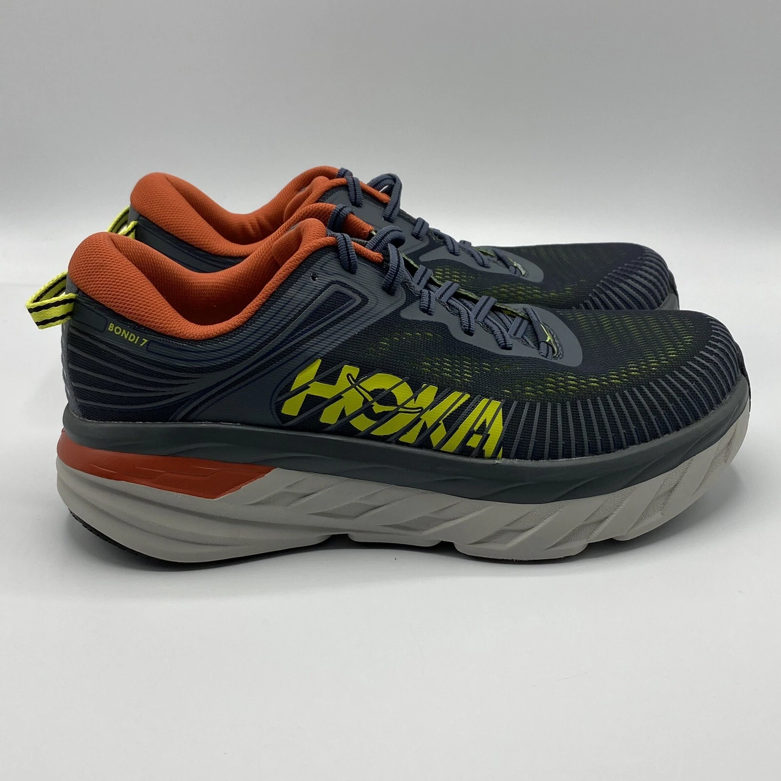 SCARPE DA CORSA UOMO HOKA ONE ONE BONDI 7 TAGLIA 8 (2E)1110530 TCHL