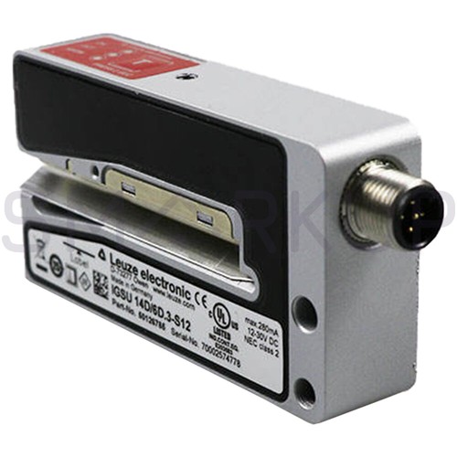 Sensore etichette trasparente ultrasuoni LEUZE IGSU 14D/6D.3-S12 nuovo con scatola - Foto 2 di 3